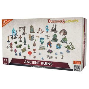Dungeons & Lasers: Ancient Ruins Scatter Terrain | 5E Compatible